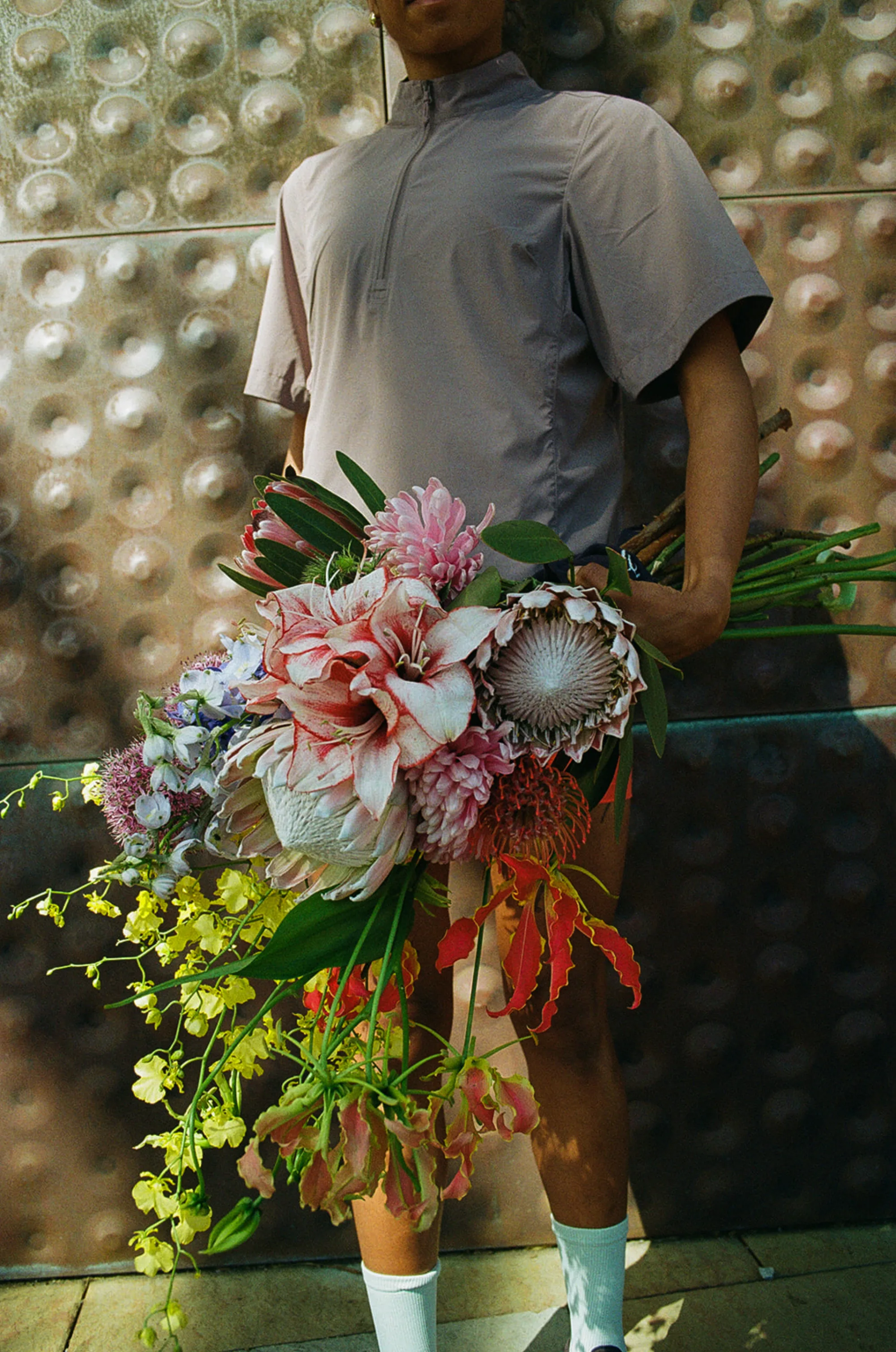 Pruzan Running SS26 campaign florals