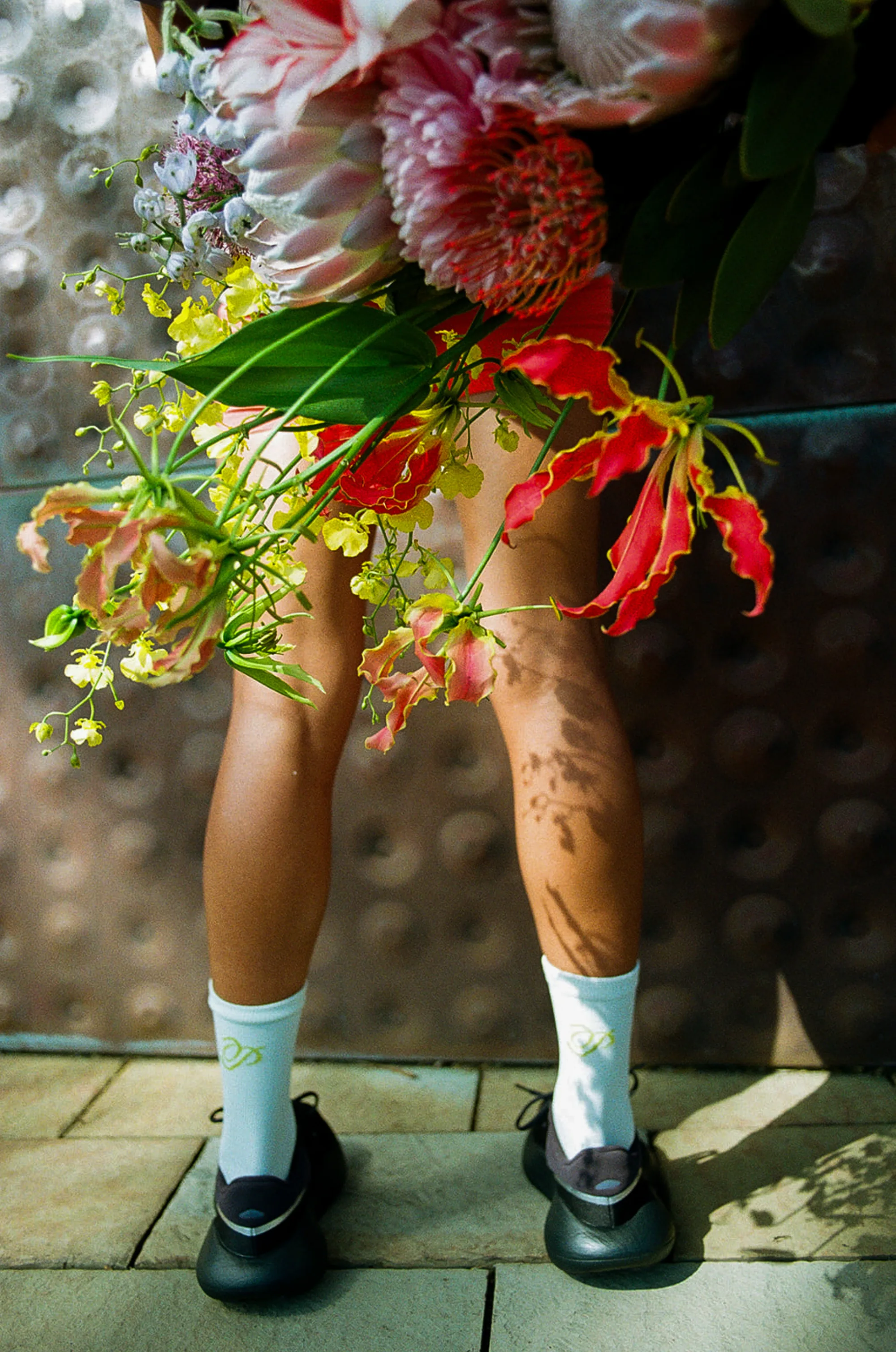 Pruzan Running SS26 campaign florals