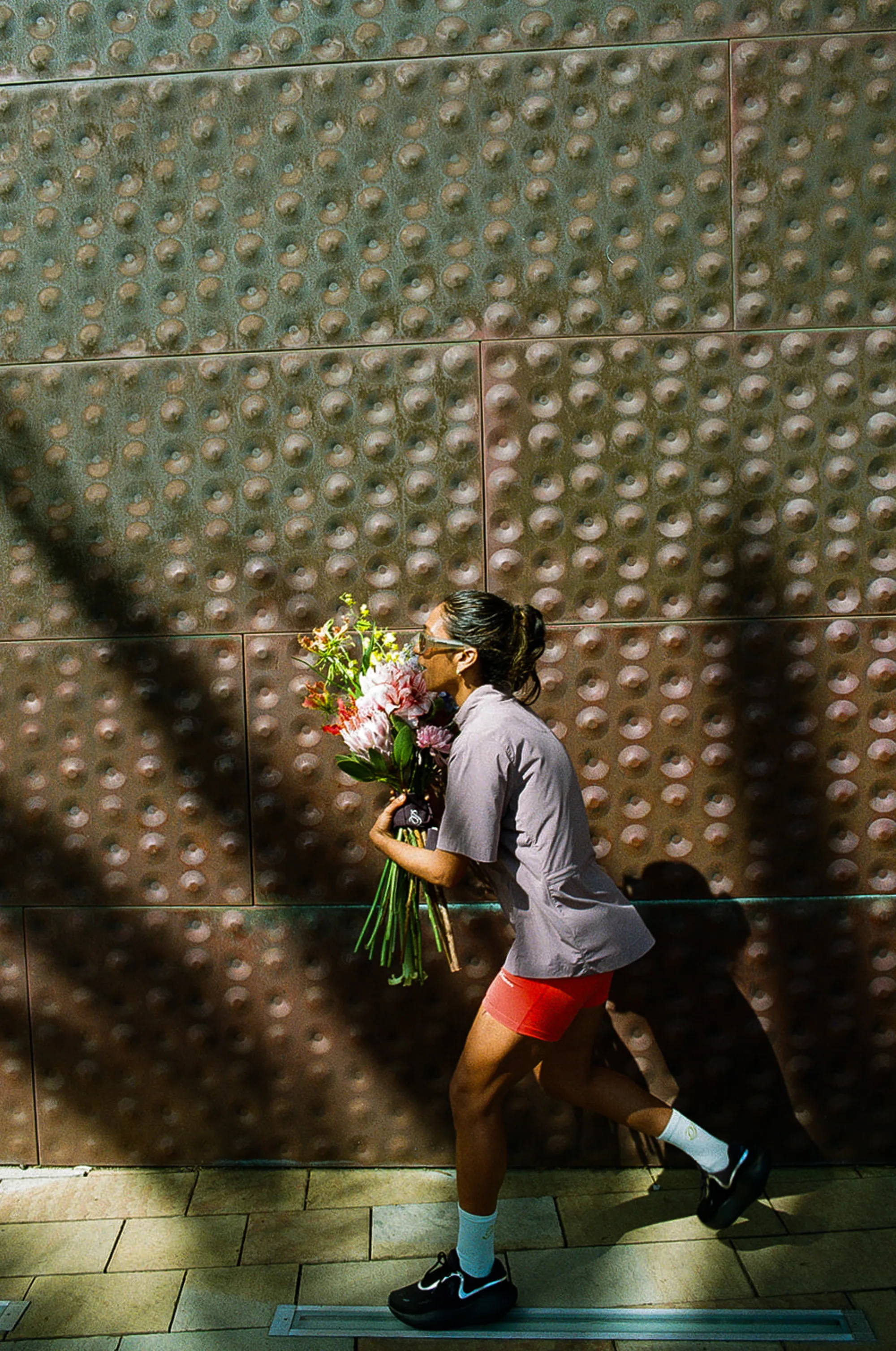 Pruzan Running SS26 campaign florals