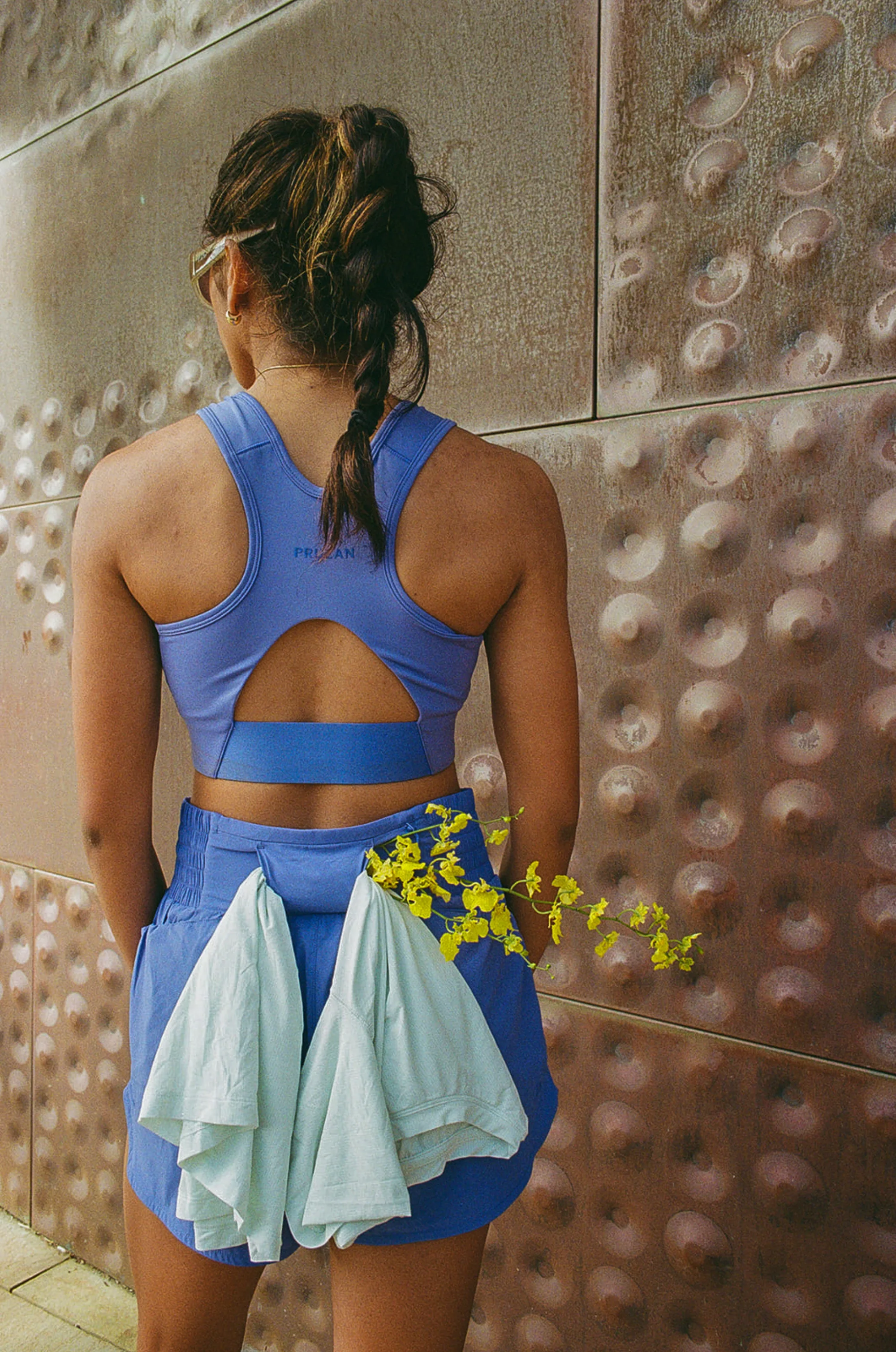 Pruzan Running SS26 campaign florals